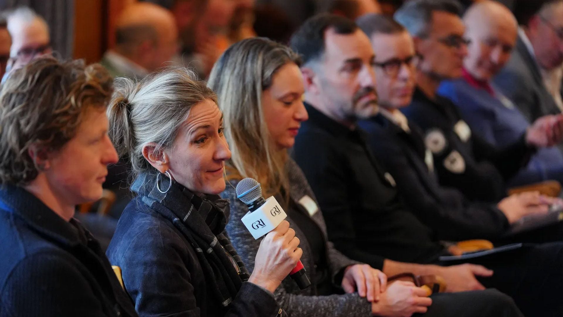 Senior real estate leaders discussing industry topics at the GRI Chairmen's Retreat Europe 2026