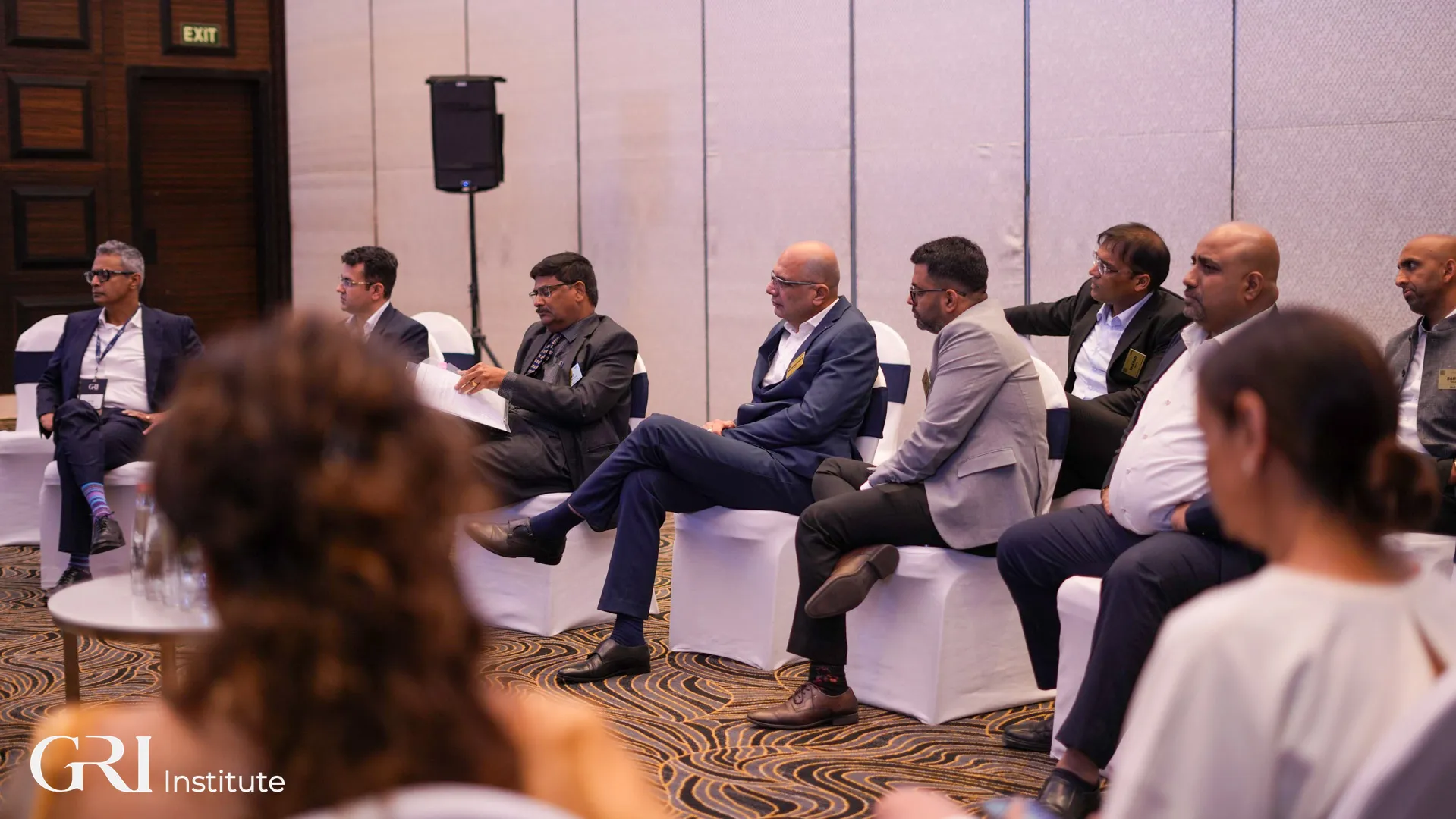 A group of top real estate executives during an India GRI 2025 Summit