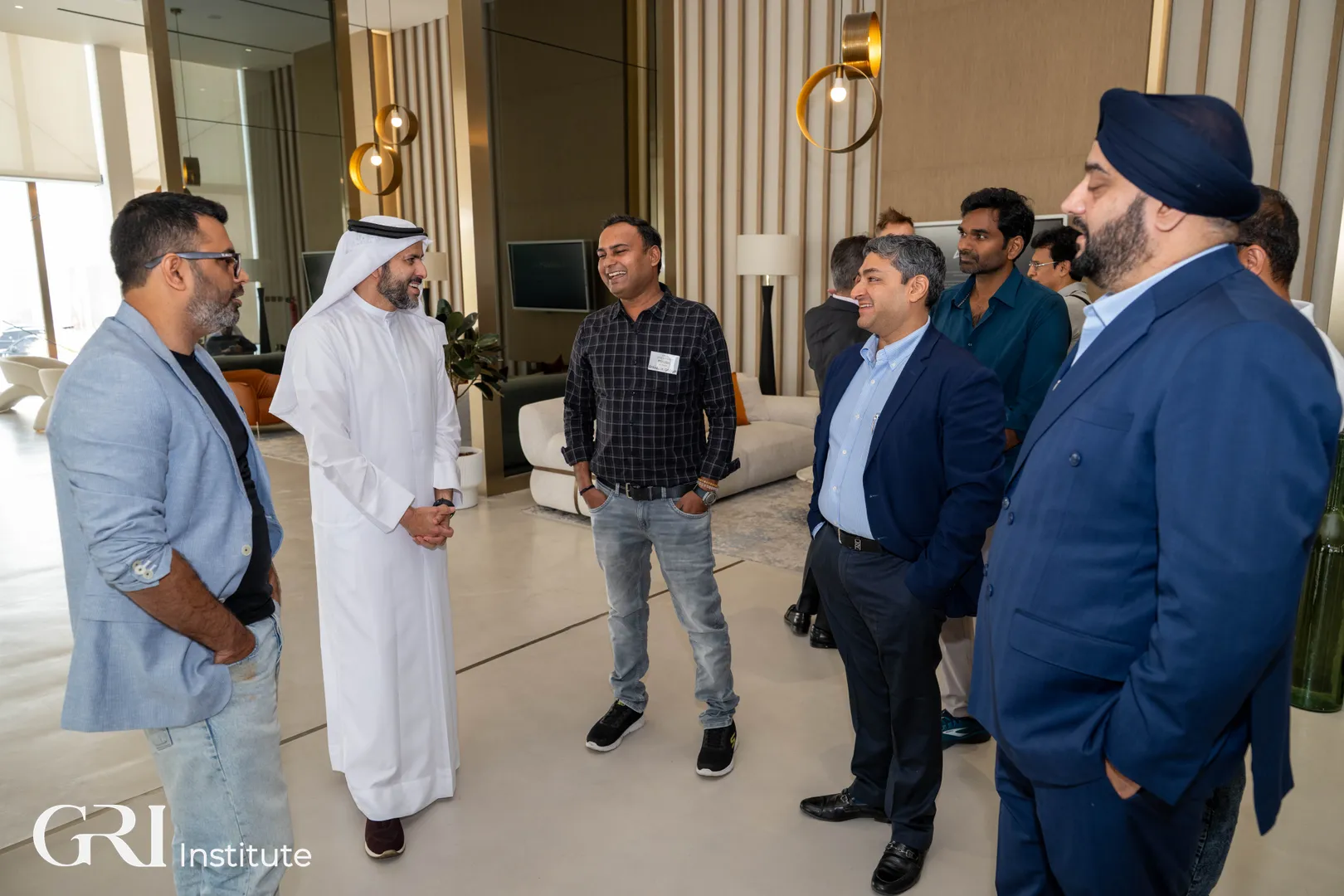 GRI Institute members during an India-GCC Week 2026 site visit
