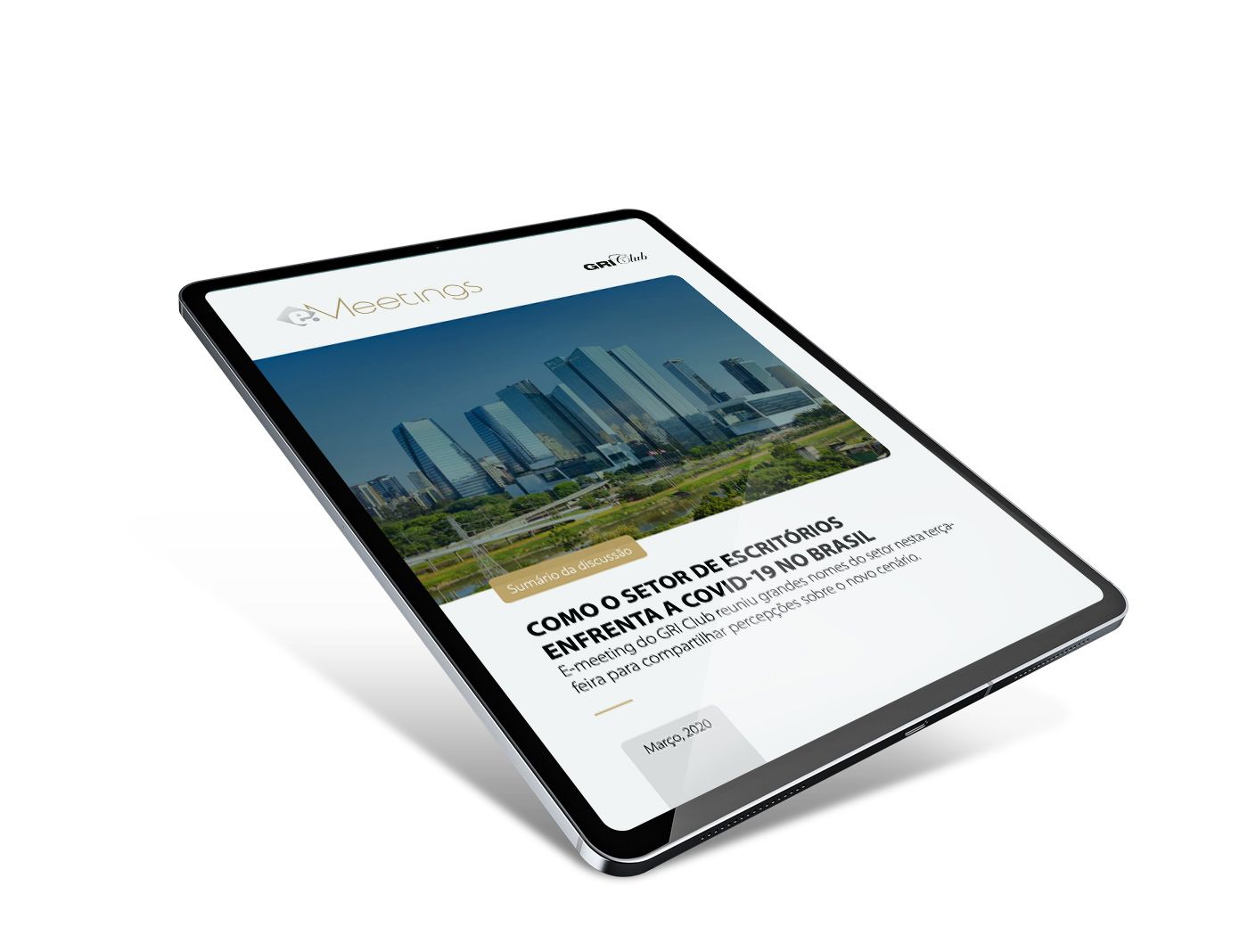 Como o setor de escritórios enfrenta a COVID-19 no Brasil