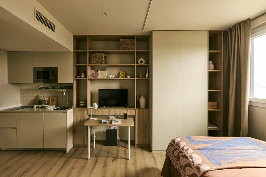 Bar setting of the Orient Express La Minerva.