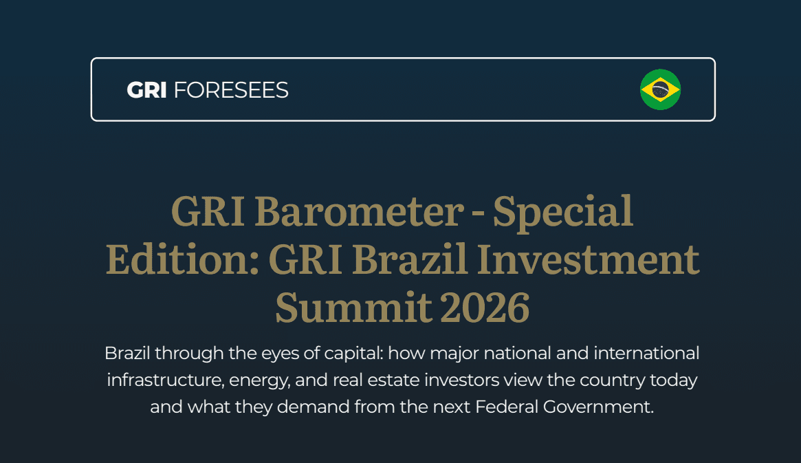 Termômetro GRI Infra Sul 2026