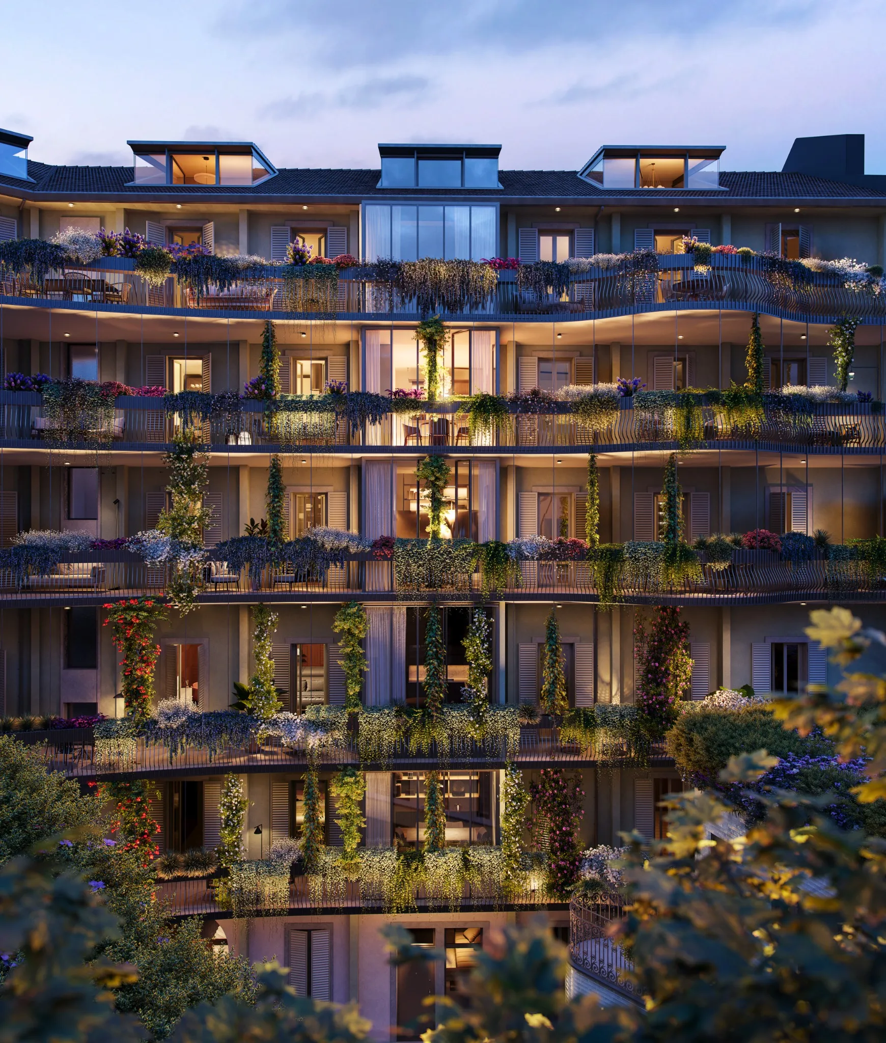 Bar setting of the Orient Express La Minerva.