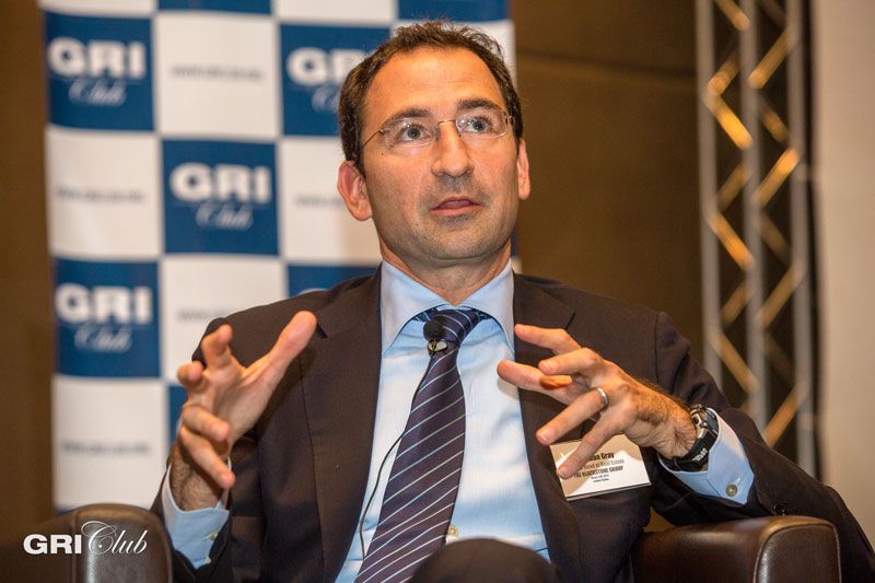 Jon Gray (Blackstone) durante o Brazil GRI 2015 | Crédito: GRI Club