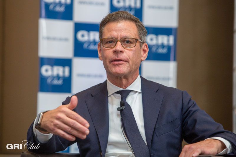 Ric Clark (Brookfield Property Group) durante o Brazil GRI 2016 | Crédito: GRI Club