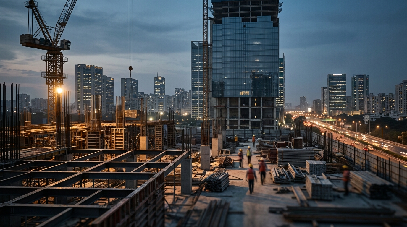 India's real estate stress test: record domestic capital meets a 75% collapse in foreign inflows