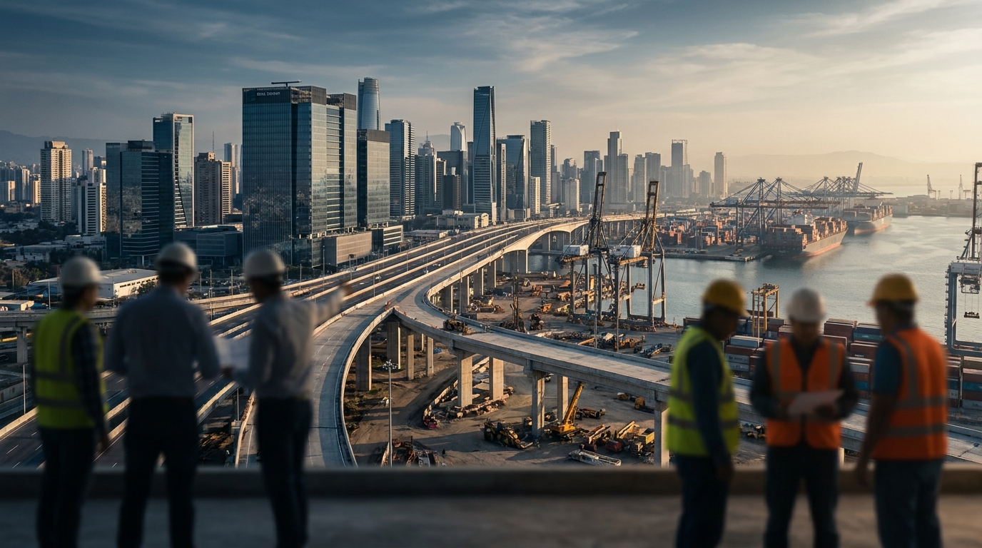 América Latina projeta ciclo recorde de investimento em infraestrutura com R$ 300 bilhões só no Brasil em 2026