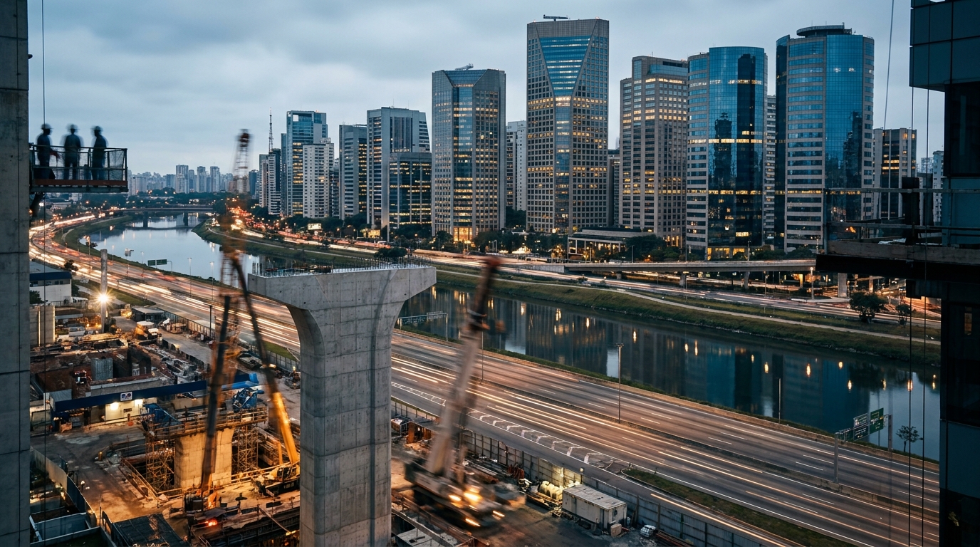 Seguro garantia em infraestrutura atinge R$ 6,3 bi e redefine proteção patrimonial de grandes obras no Brasil